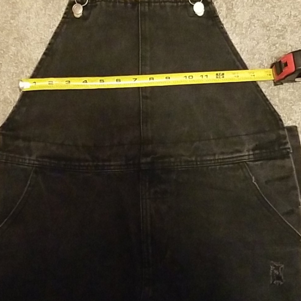 Black overall Jean skirt - Picture 7 of 8
